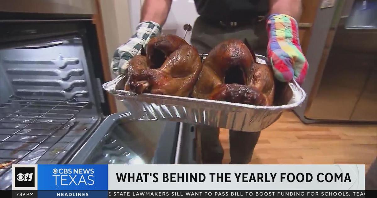 How much turkey does it take to make you sleepy? - CBS Texas