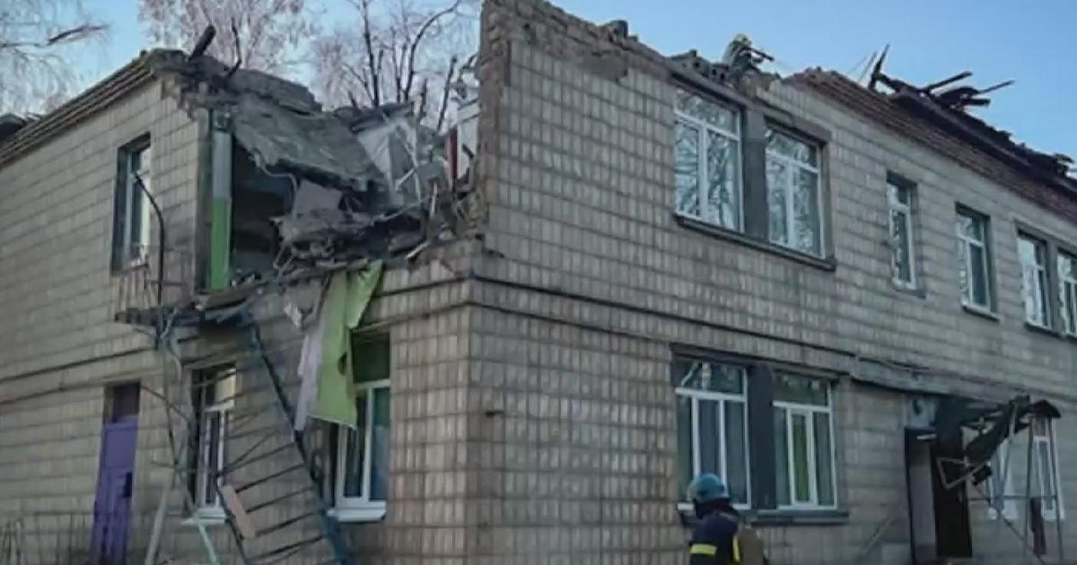 Russia launched largest drone attack in Kyiv since start of war - CBS ...