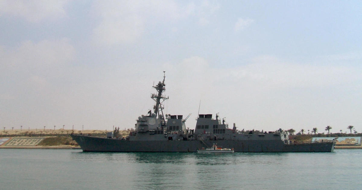 2 missiles fired from Yemen in the direction of U.S. ship, officials say