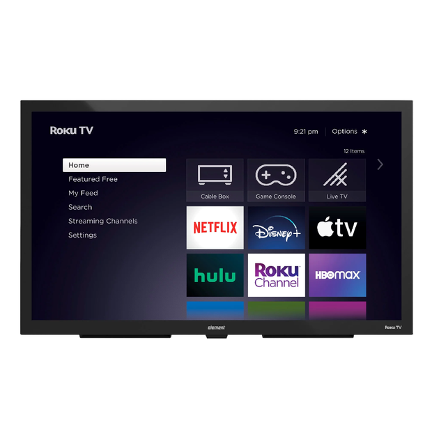 Element Electronics 55" 4K UHD Partial Sun Outdoor Roku Smart TV