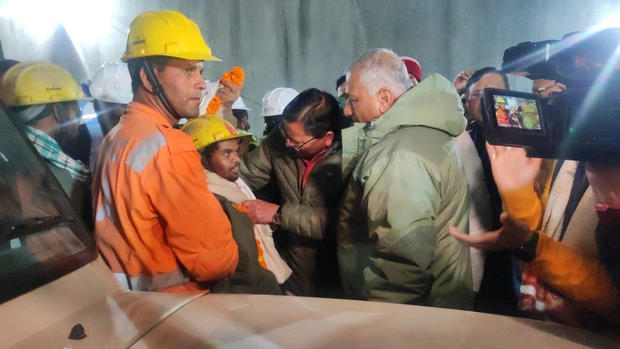 41 men trapped in India tunnel collapse rescued by 