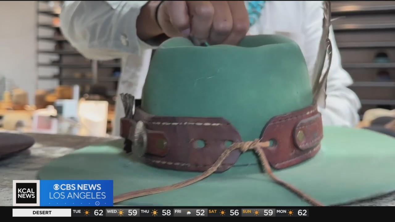 Small shop reflects artistry, craftsmanship and Chicano pride through  making of custom hats - ABC7 San Francisco