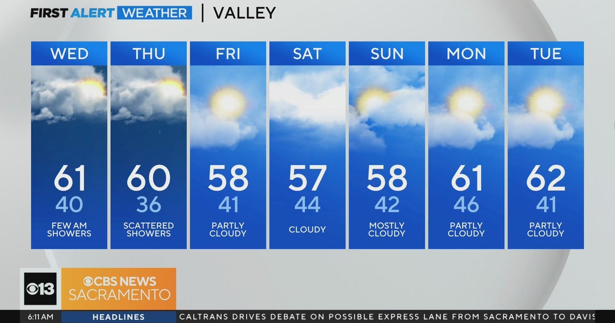 Wednesday morning weather forecast - Nov. 29, 2023