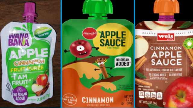 Michigan officials urge residents to discard recalled applesauce products 