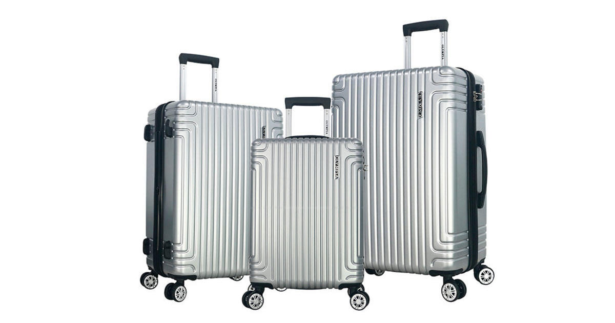 CBS Mornings Deals Cyber ​​Week разпродажба: Спестете 70% от комплект багаж от 3 части за ваканционно пътуване