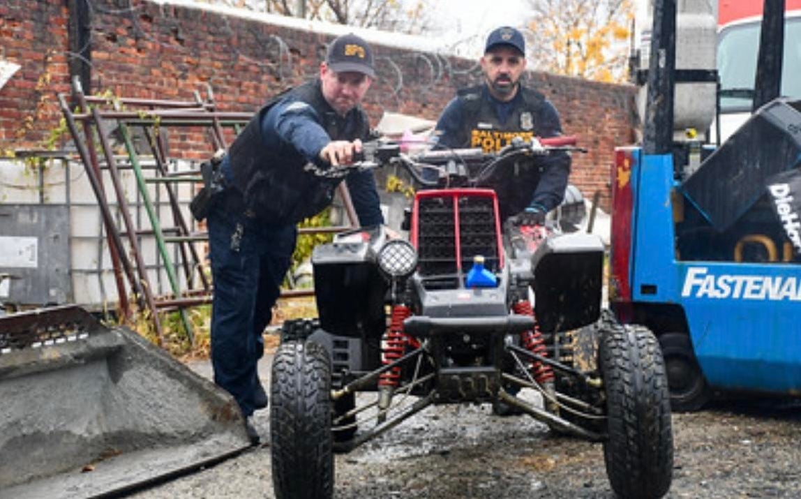 Baltimore man arrested after dirt bikes, ATVs, guns seized by police ...