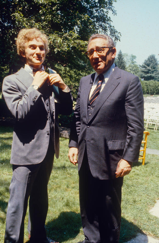 Kissinger And Son 