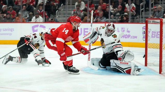 Blackhawks Red Wings Hockey