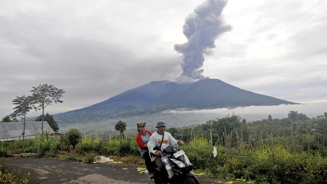 Indonesia Volcano Eruption 