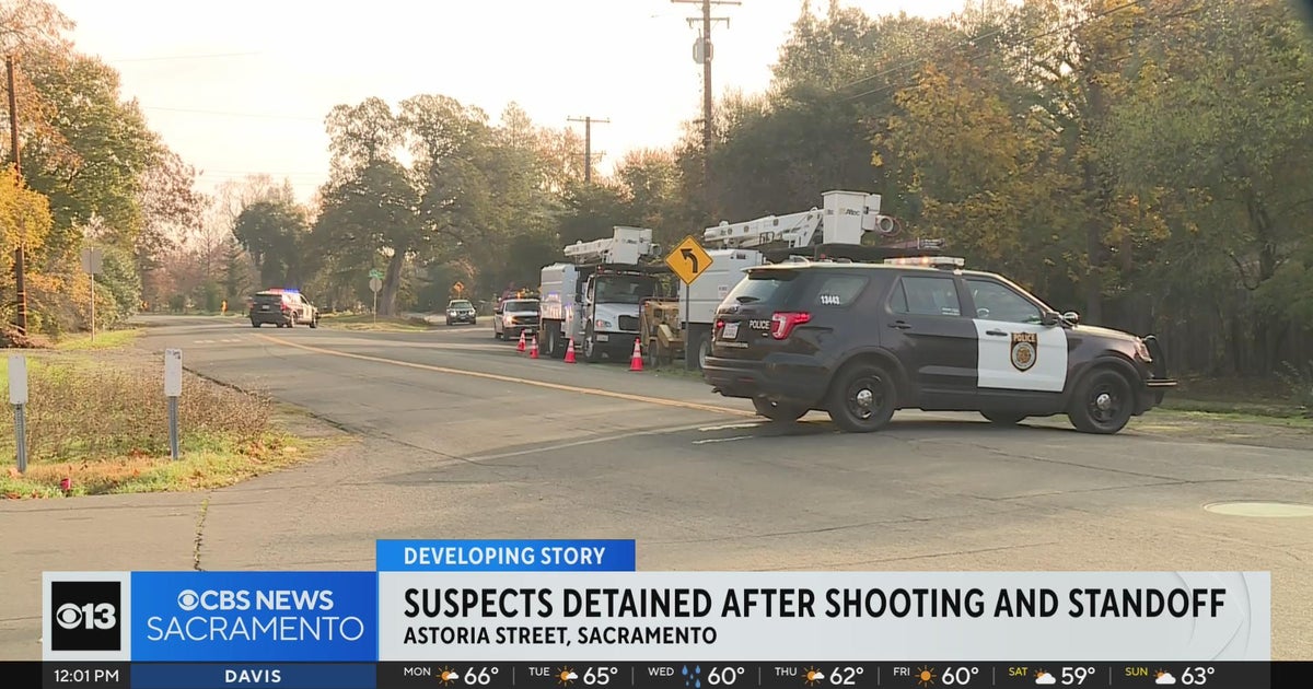 Suspects detained after shooting and standoff in Sacramento