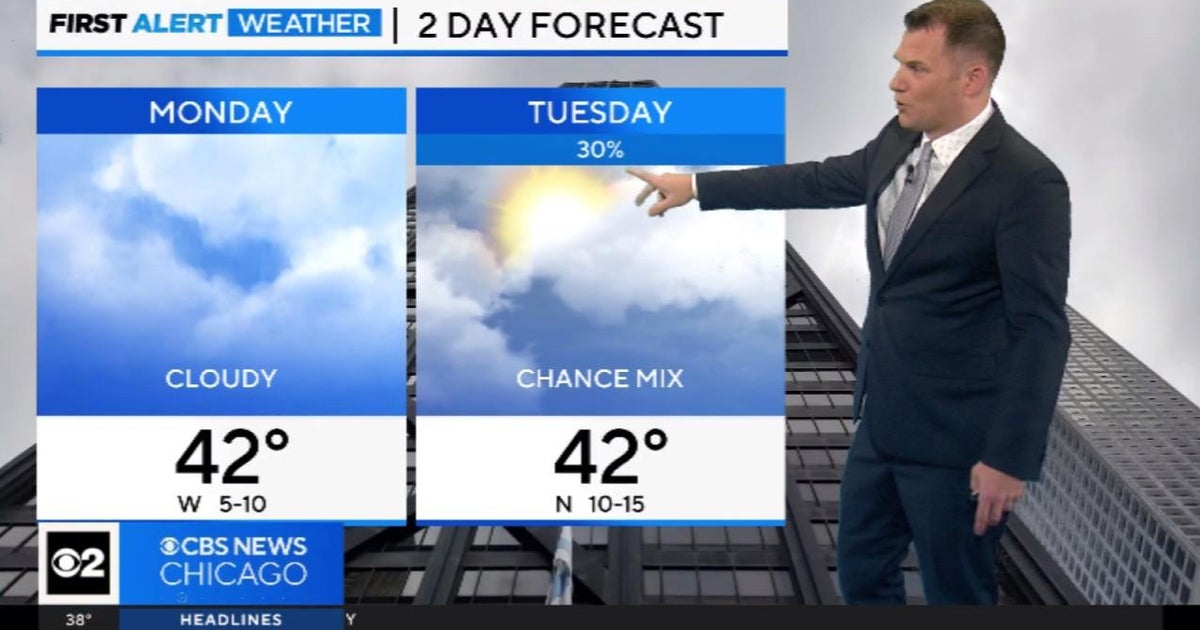 Chicago First Alert Weather: Mild and cloudy week ahead - CBS Chicago
