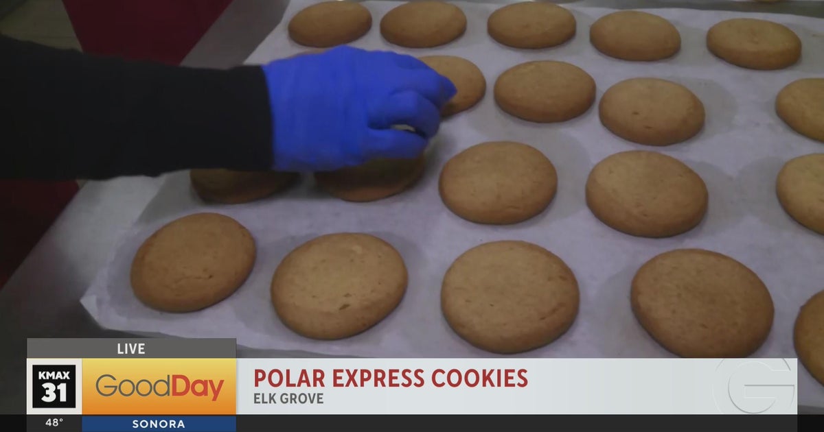 "Polar Express" cookies! Good Day Sacramento