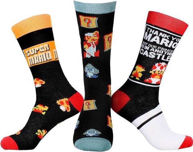 Nintendo Super Mario Bros. Socks 