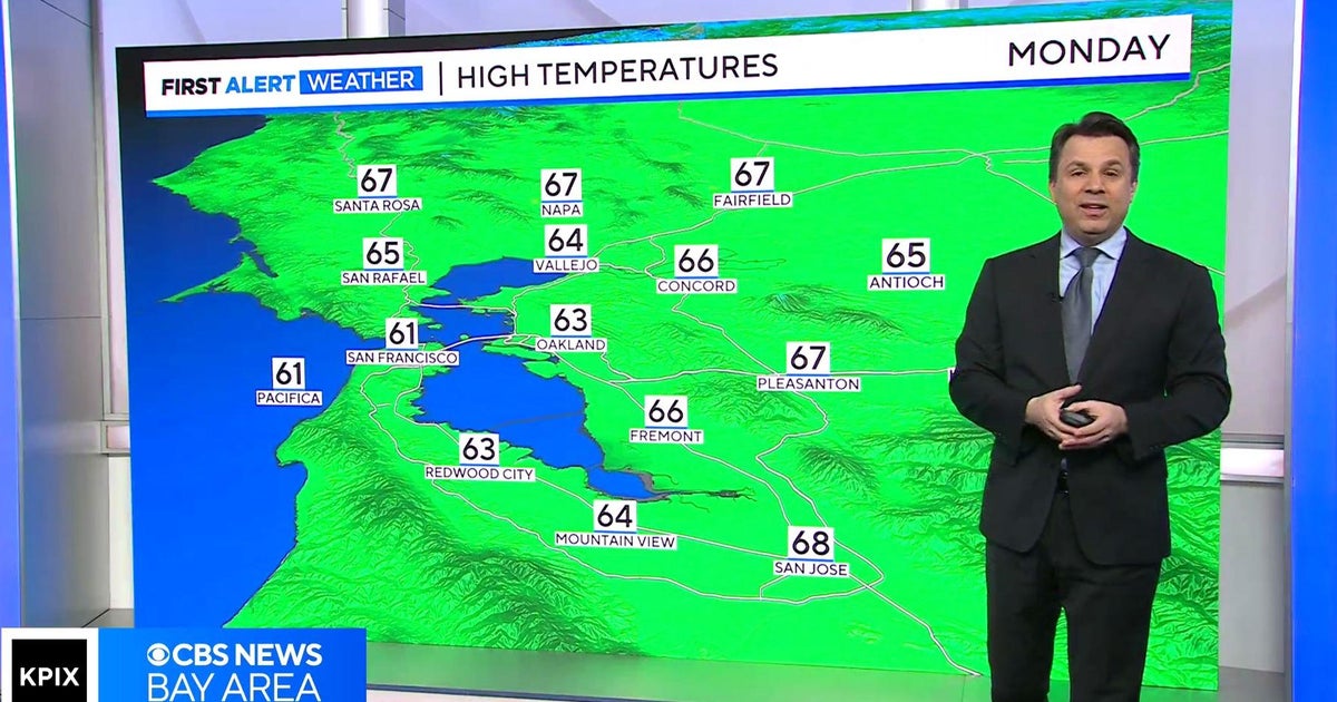 First Alert Weather Sunday night forecast 12-3-23 - CBS San Francisco