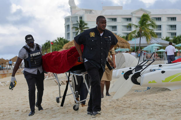 Fatal shark attack against a tourist at Sandals resort in Nassau 