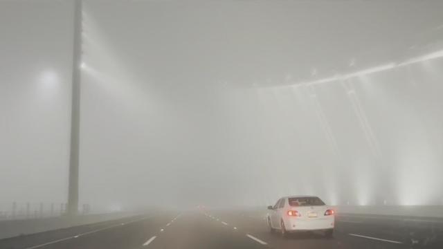 Bay Bridge fog 