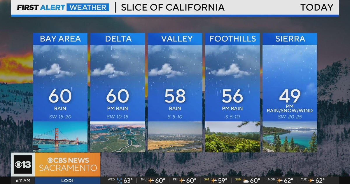 Wednesday morning weather forecast - Dec. 6, 2023