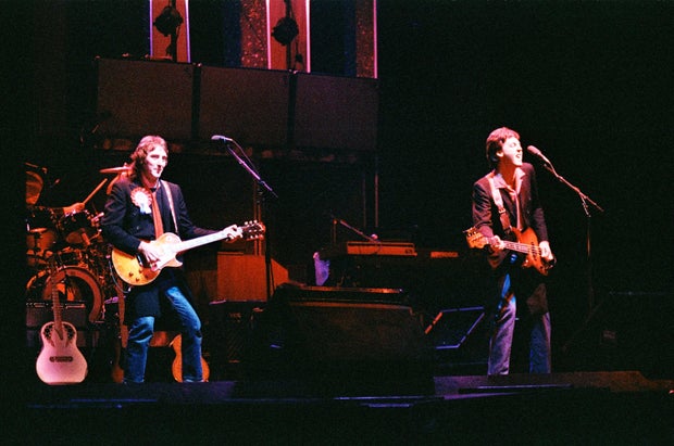 Wings Perform At The Lewisham Odeon In London