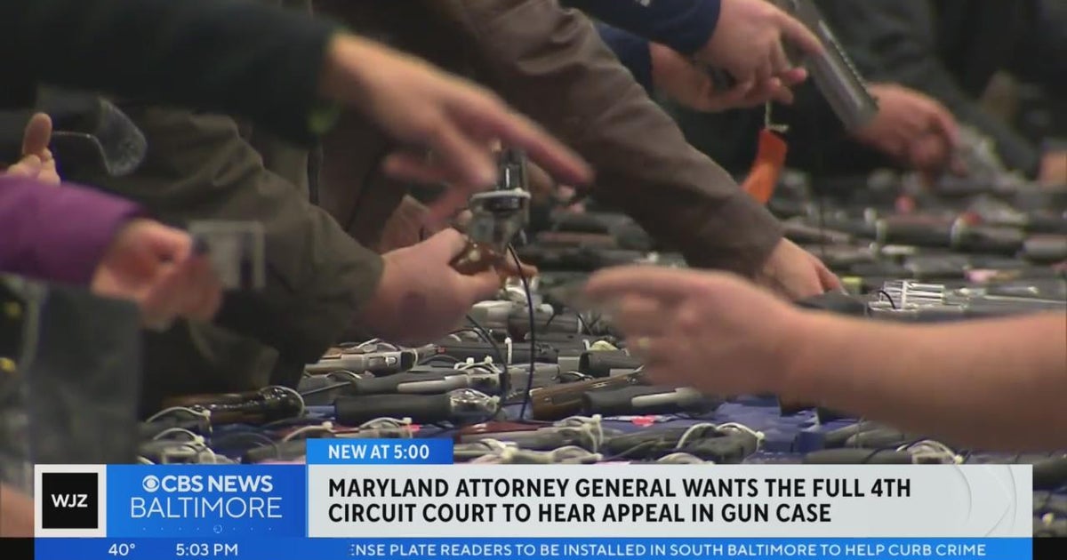 Maryland AG wants full 4th circuit court to hear appeal in gun case ...