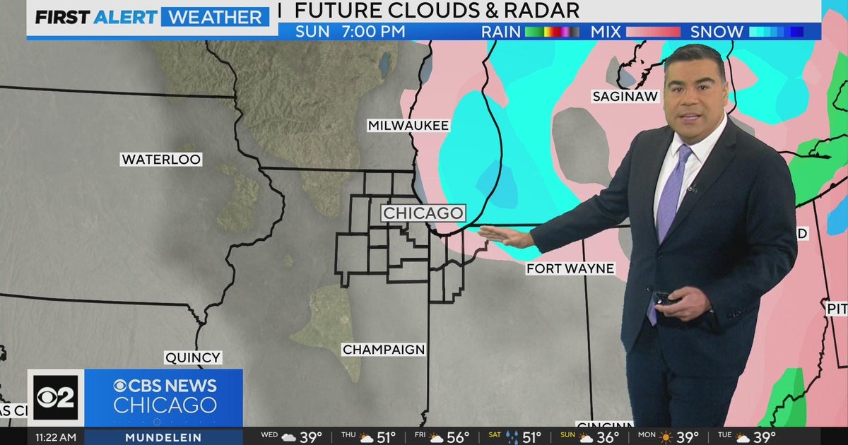 Chicago First Alert Weather: Rain and snow return - CBS Chicago