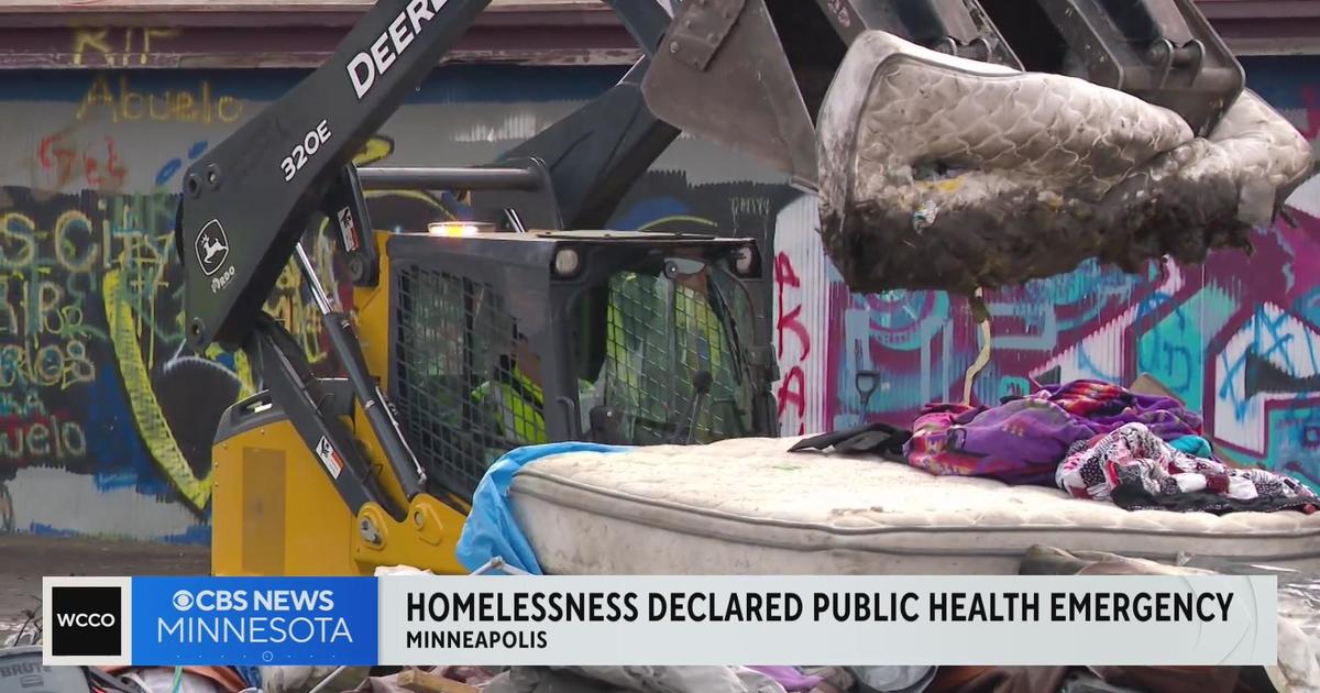 Minneapolis declares homelessness as a public health emergency - CBS ...