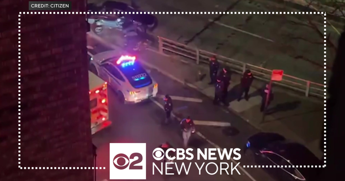 NYPD officer shoots man overnight in Washington Heights - CBS New York