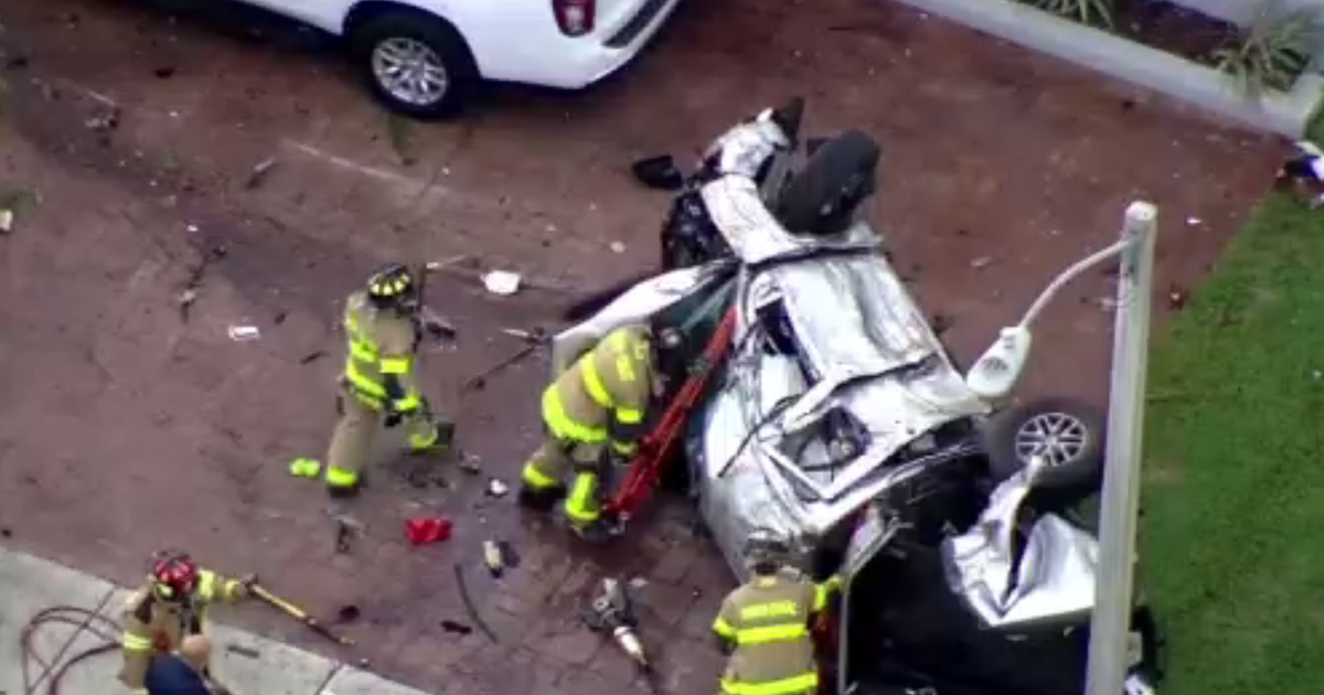 Rollover crash in SW Miami-Dade sends at the very least 2 to the healthcare facility Rollover crash in SW Miami-Dade sends at the very least 2 to the healthcare facility