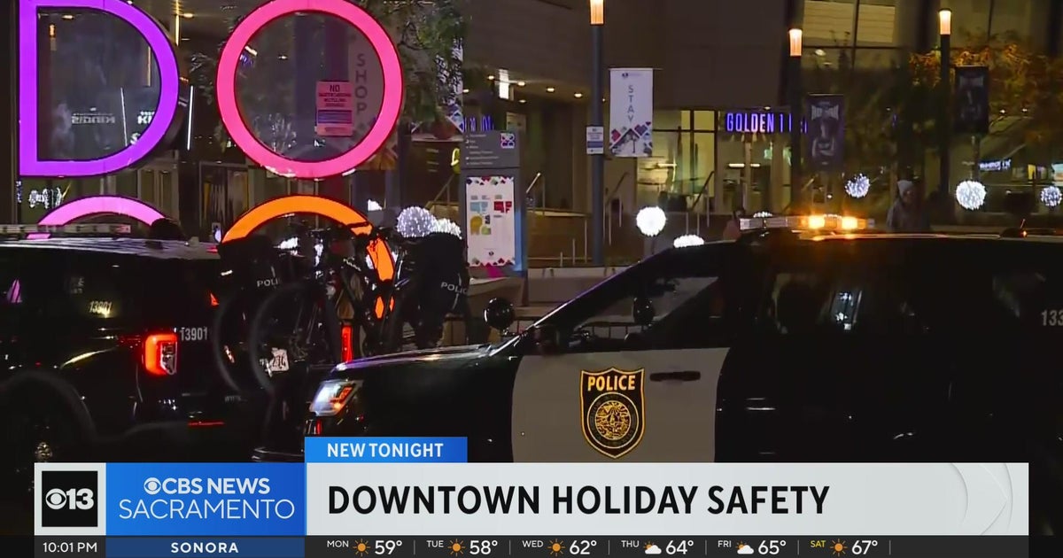 More police presence in downtown Sacramento as holidays are in full swing