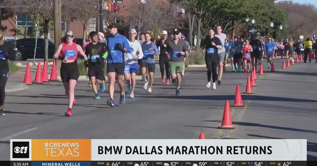 Roads reopening Monday after BMW Dallas Marathon CBS Texas