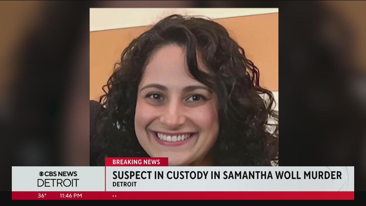 Second person of interest taken into custody in murder of Detroit synagogue  president Samantha Woll - CBS Detroit