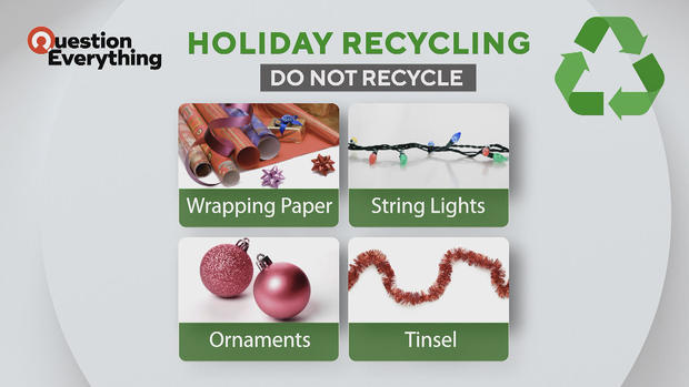 Holiday recycling 