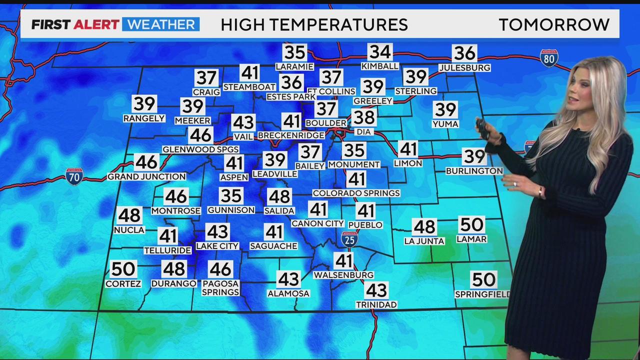 Quick Cool Down And Cloudy Conditions Coming Tuesday - CBS Colorado