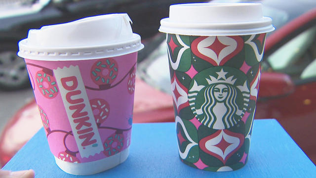 Dunkin' Starbucks cup 