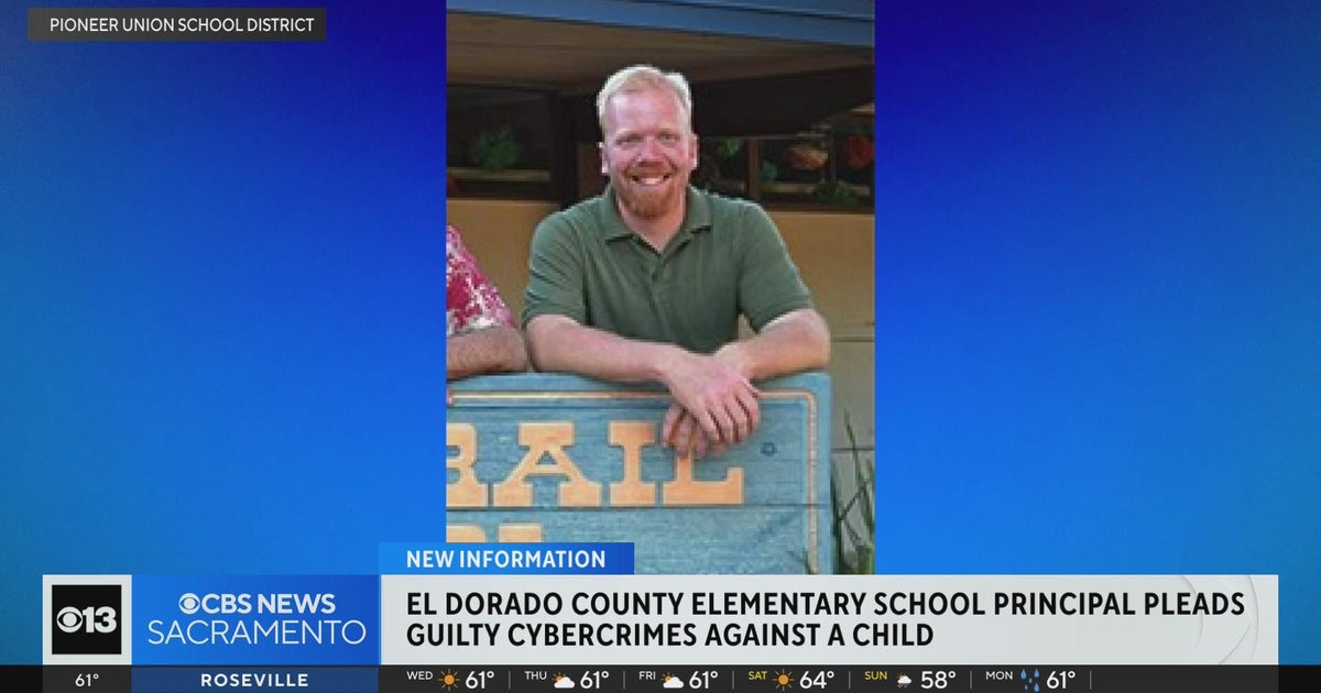 El Dorado County elementary school principal pleads guilty to cybercrimes against child