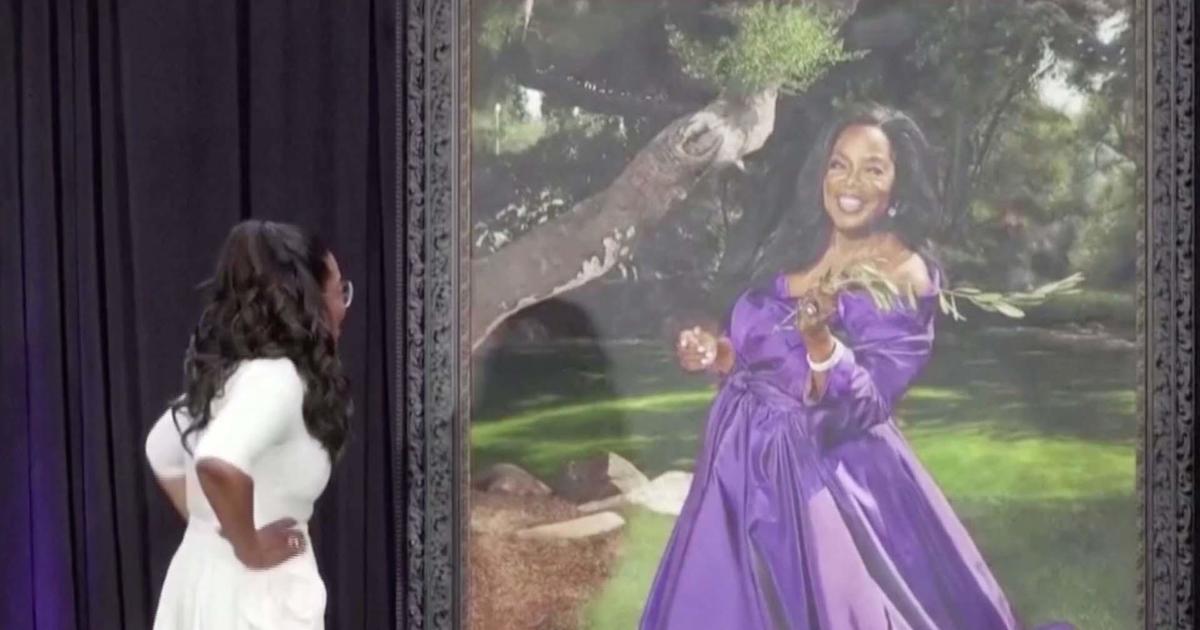 Oprah Winfrey portrait unveiled at National Portrait Gallery - CBS News