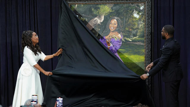 Smithsonian's National Portrait Gallery unveils portrait of Oprah Winfrey in Washington 