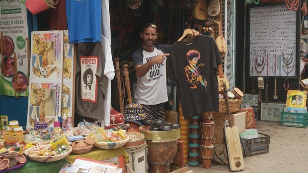 Jimi Hendrix has enduring popularity in Essaouira