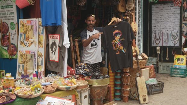 Jimi Hendrix has enduring popularity in Essaouira 