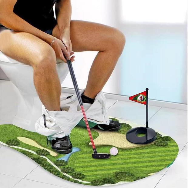 Toilet Golf Game-Practice 
