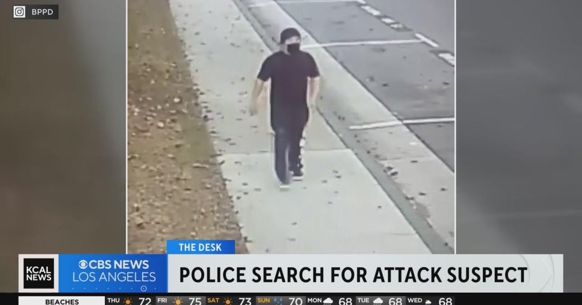 Police search for man who attacked two high school girls - CBS Los Angeles