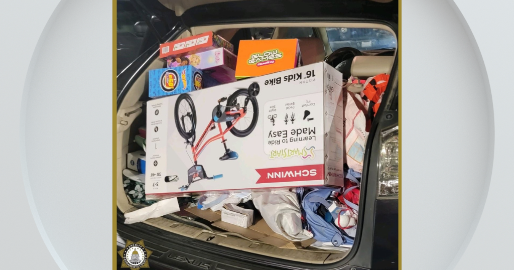 Sheriff: 3 females caught in Sacramento County with over $7K worth of stolen items in vehicle
