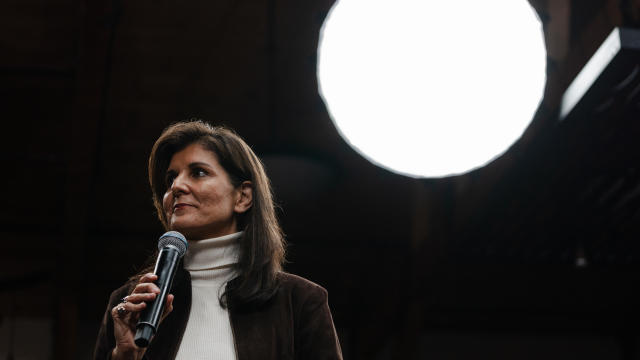 Republican Presidential Candidate Nikki Haley Receives Endorsement From New Hampshire Gov. Chris Sununu In Manchester 