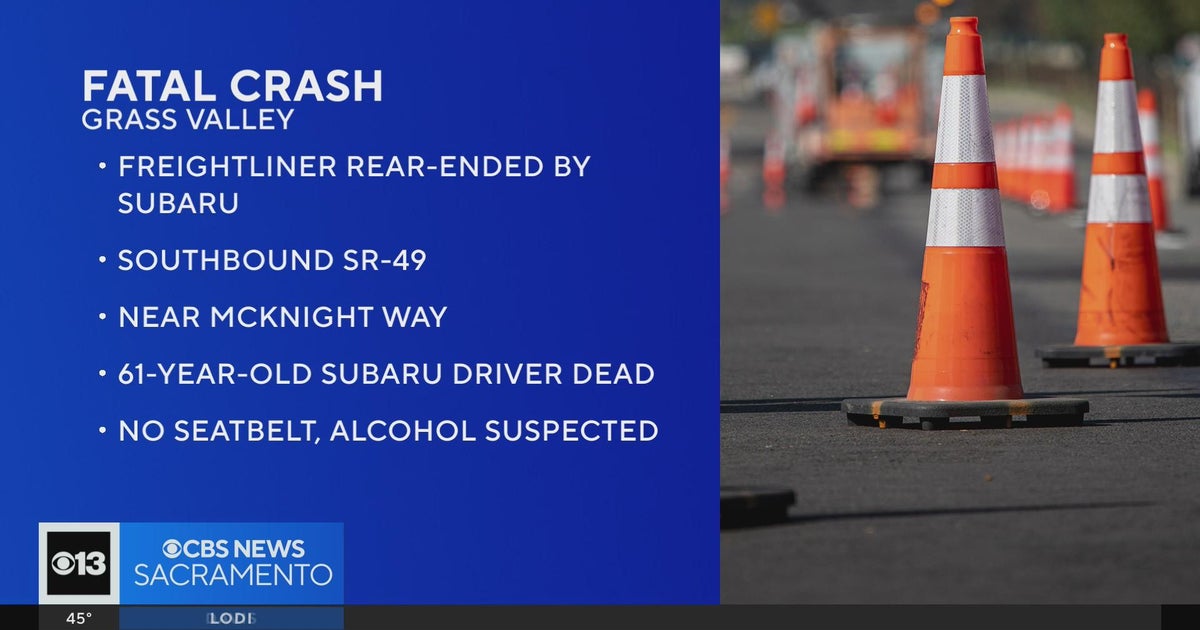 Man dies after crash in Grass Valley