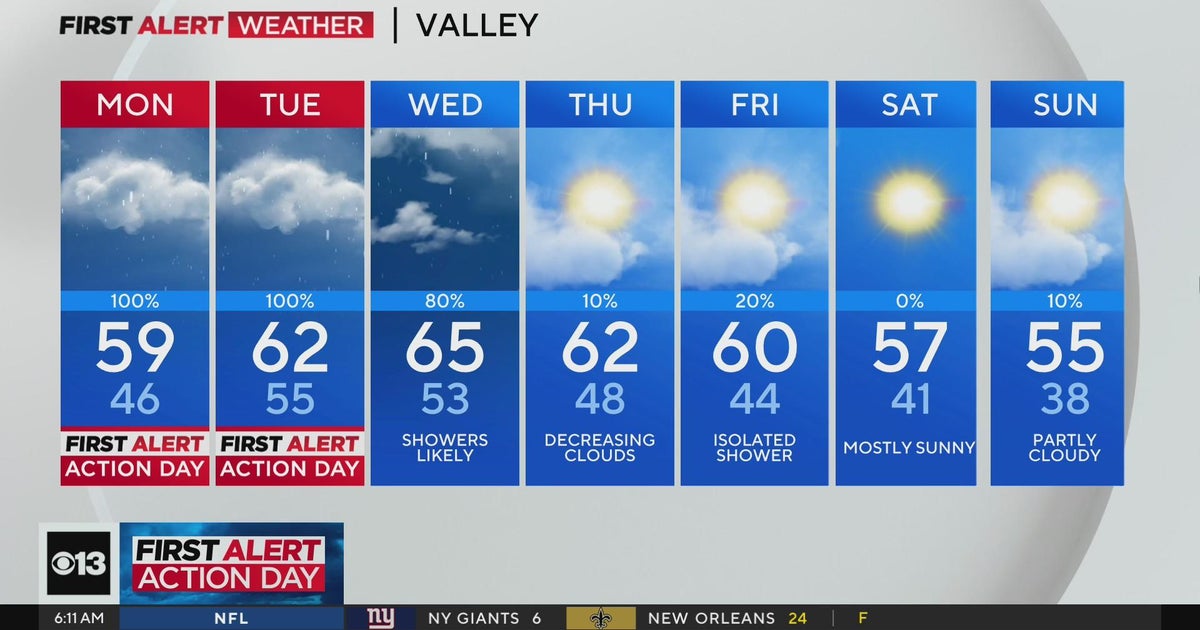 Monday morning weather forecast - Dec. 18, 2023