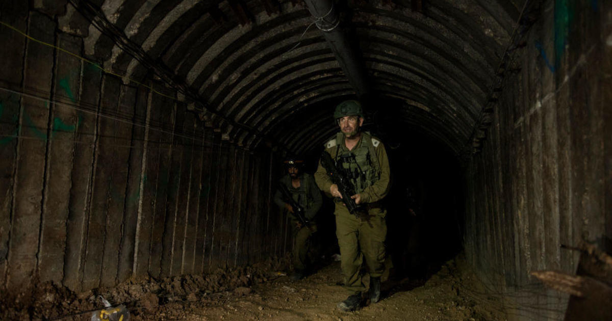 See inside the biggest Hamas tunnel Israel’s military says it has found in Gaza