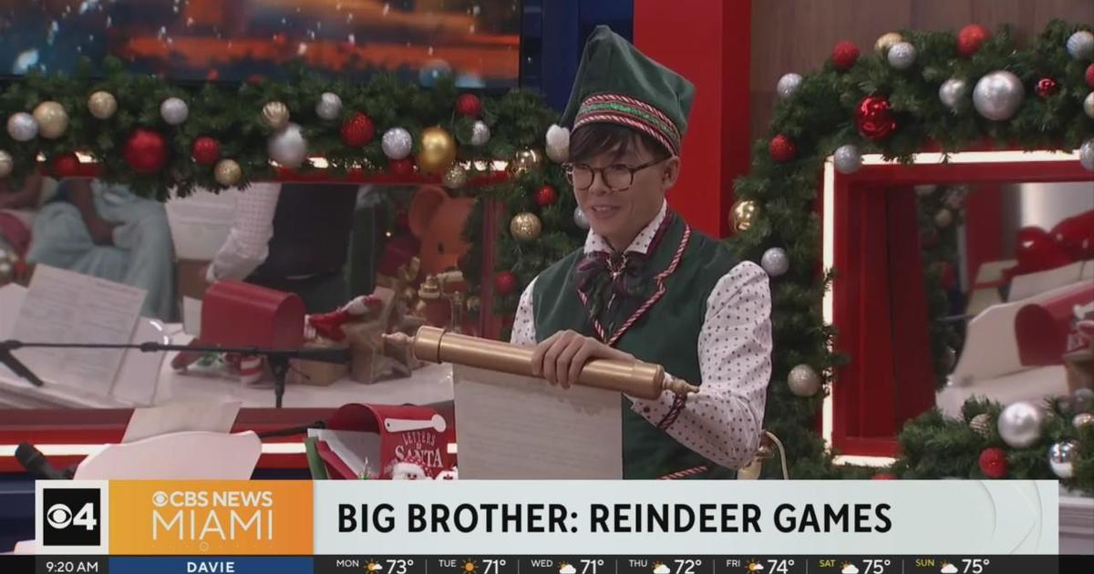 "Big Brother Reindeer Games" brings a holly jolly showdown to CBS - CBS Miami