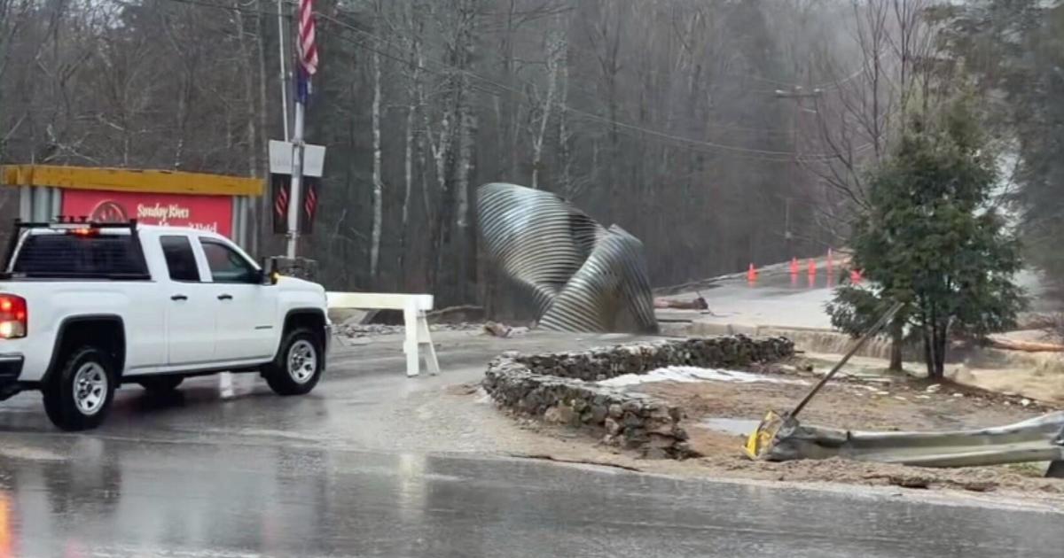 Sunday River ski resort in Maine set to reopen after flooding - CBS Boston