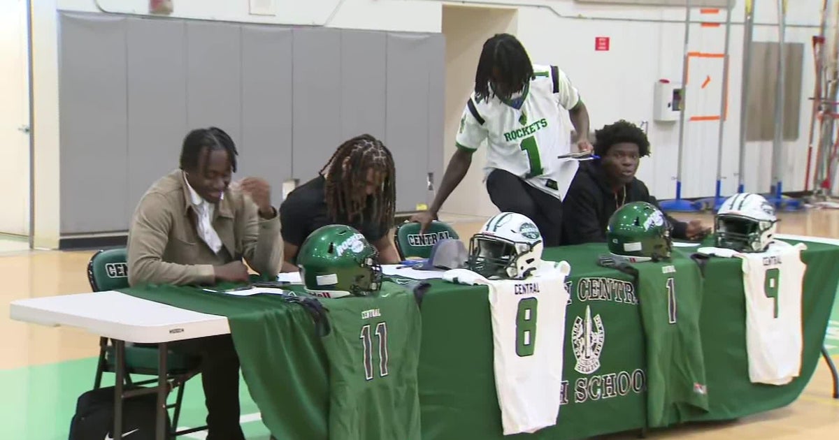 Miami Central Senior Higher Faculty soccer participant LeWayne McCoy