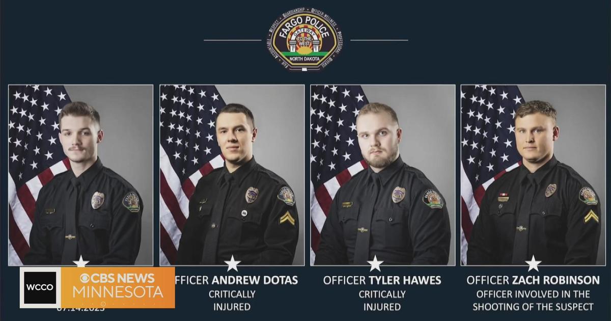 Fargo Officers Honored Following Ambush That Killed Officer Jake Wallin ...