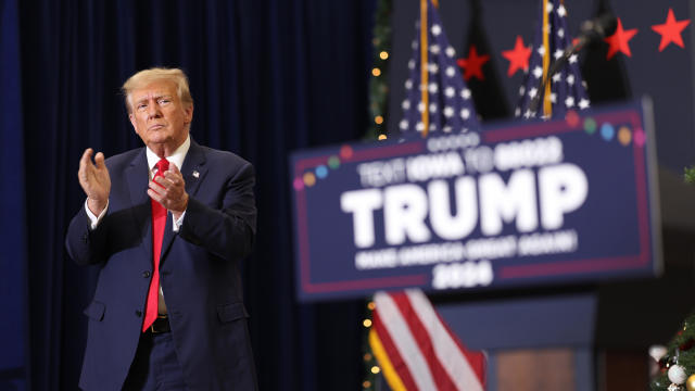 Former President Trump Holds Rally In Waterloo, Iowa 
